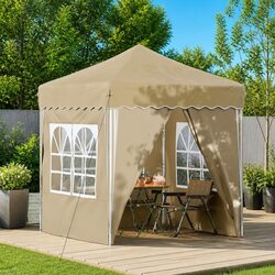 Dimensions and Specs of Pop-up Party Tent 195x195x245cm