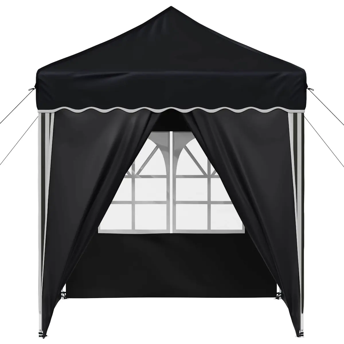 Pop-up Party Tent Outdoor 195x195x245cm Adjustable Canopy Gazebo Anthracite