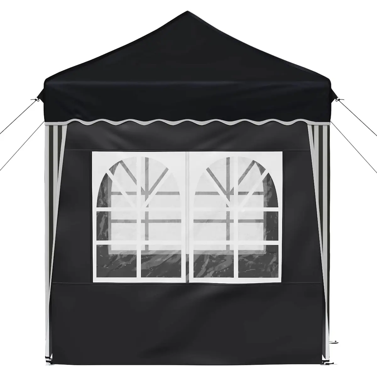 Pop-up Party Tent Outdoor 195x195x245cm Adjustable Canopy Gazebo Anthracite