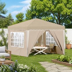 Specifications of Cream Pop-up Party Tent 288x288x245cm