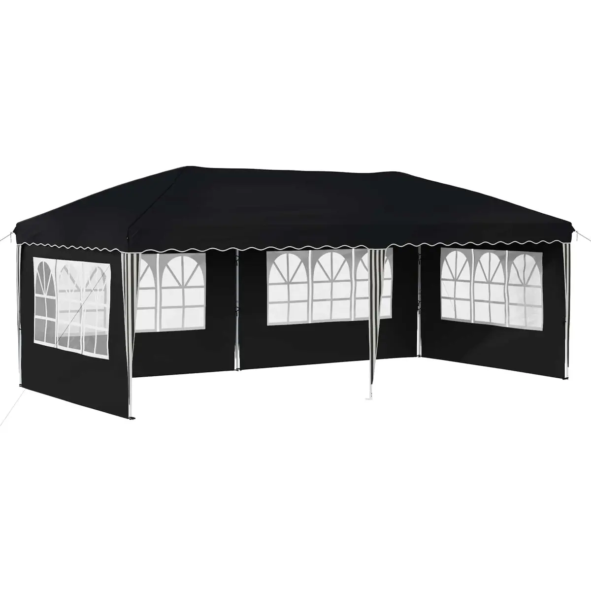 Pop-up Party Tent Outdoor Garden 575x289x245cm Anthracite