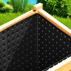 1 x 20 m Black HDPE Drainage Sheet - Specifications Inside
