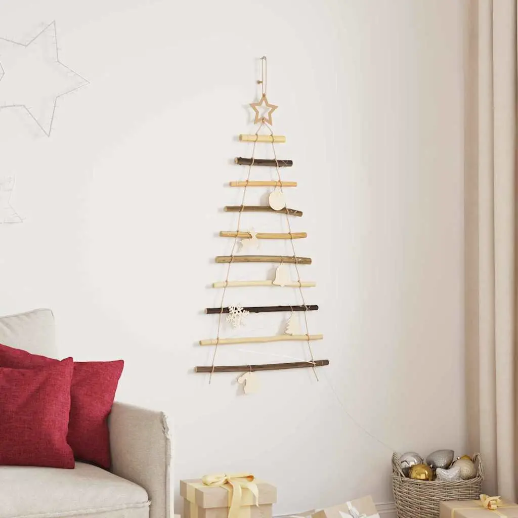 90 cm Wall or Door Hanging Christmas Tree with LED Lights