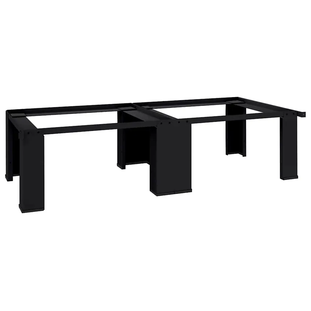 Washing Machine Pedestal Riser for Laundry Room Steel Frame Black 2 Pack