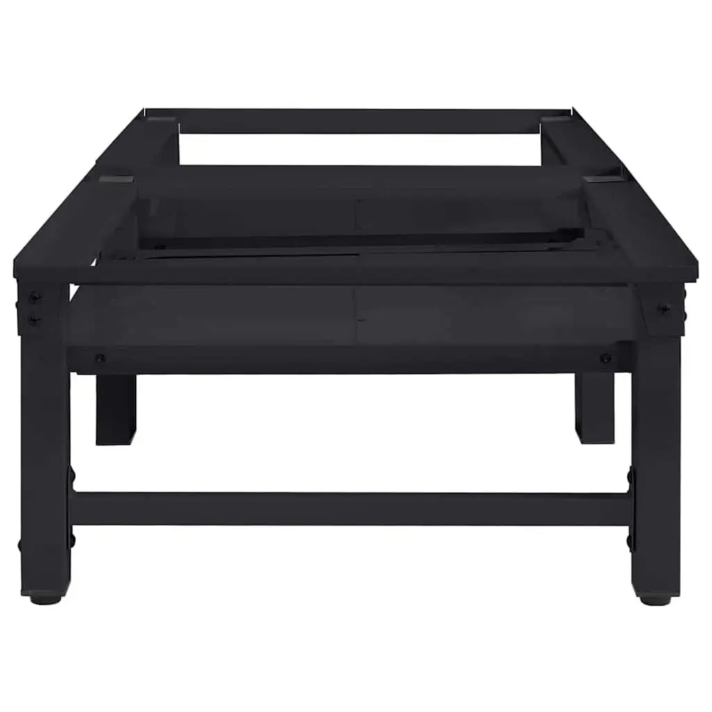 Washing Machine Pedestal 2 pcs Black Laundry Room Bathroom 1245 x 615 x 325 cm