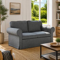 Grey Modular Sofa Dimensions: 155 x 82 x 80 cm