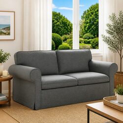 Specifications of Dark Grey Modular Sofa: Dimensions & Materials
