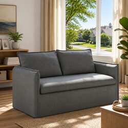 Grey Fabric Modular Sofa Dimensions and Specifications