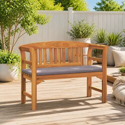 Outdoor Rose Bench Dimensions: 114cm x 46cm x 82.5cm