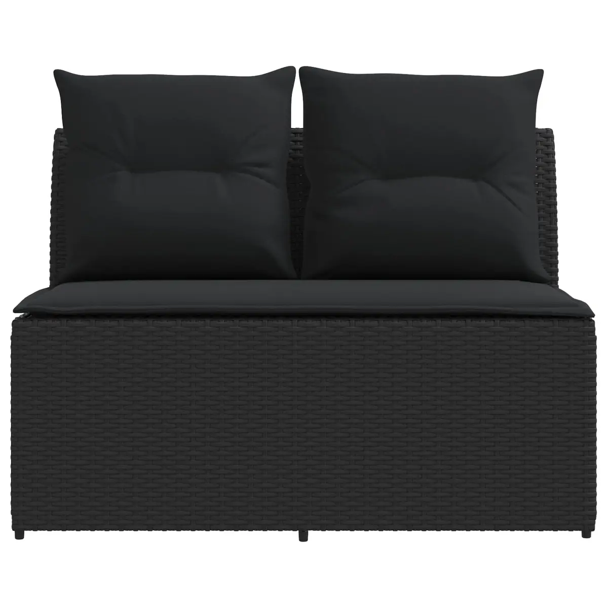 Outdoor Middle Sofa with Lift-Up Table
