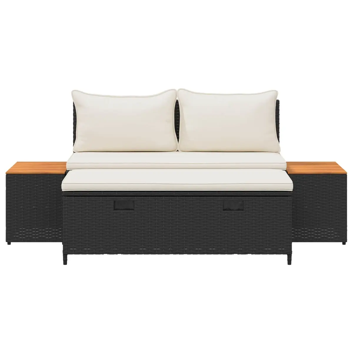 Outdoor Sofa Set for Patio Garden 4-Seater Rectangular 4 Piece