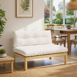 Middle Sofa Unit for Outdoor & Indoor with Acacia Wood