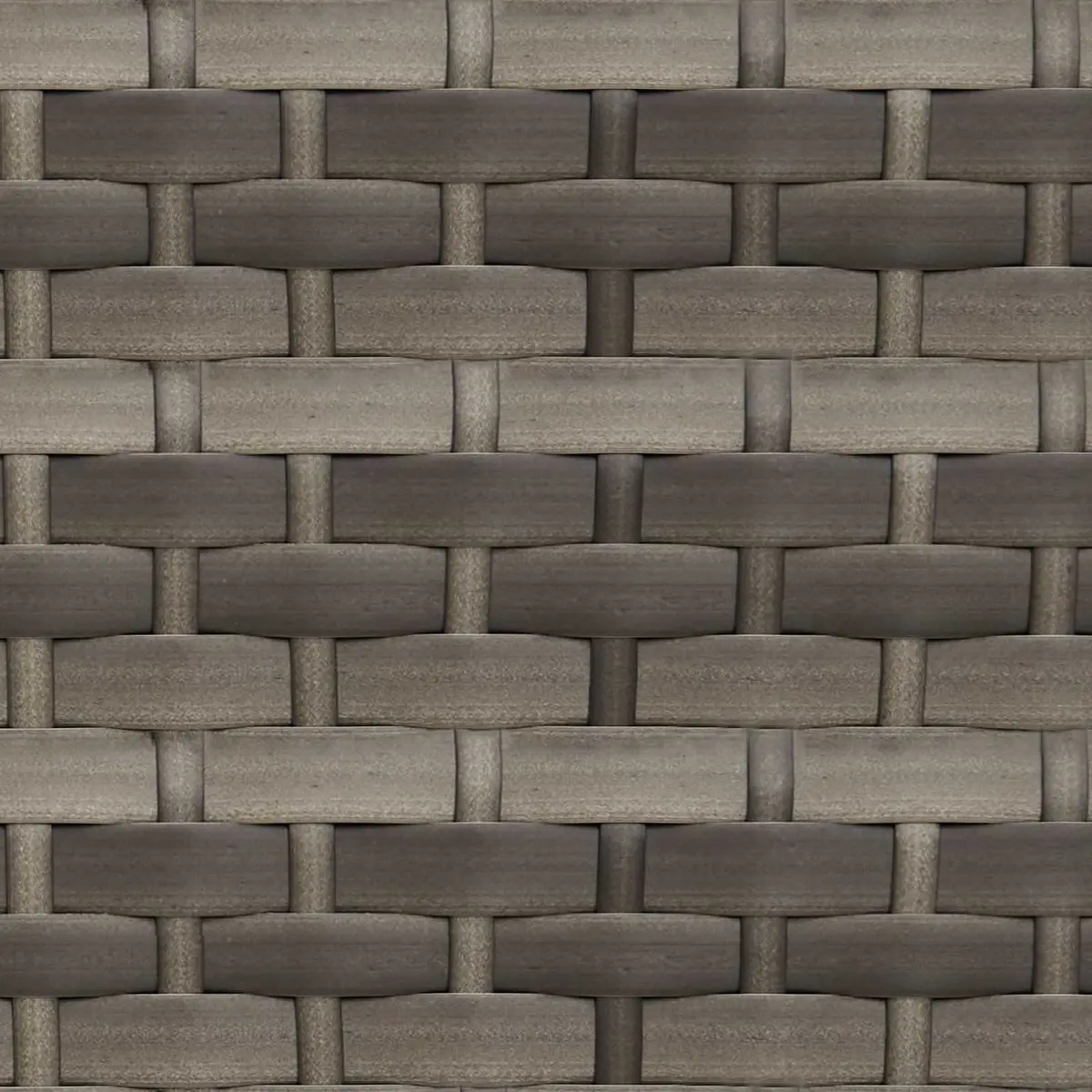 Garden Sofa Set 2 Pieces Grey Poly Rattan Steel Outdoor Patio