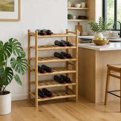 Bamboo Wine Rack - Specifications and Features