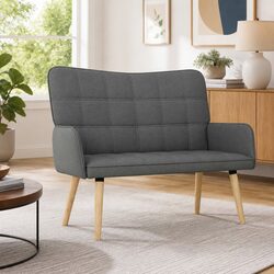 Specifications of Dark Grey 2-Seater Sofa