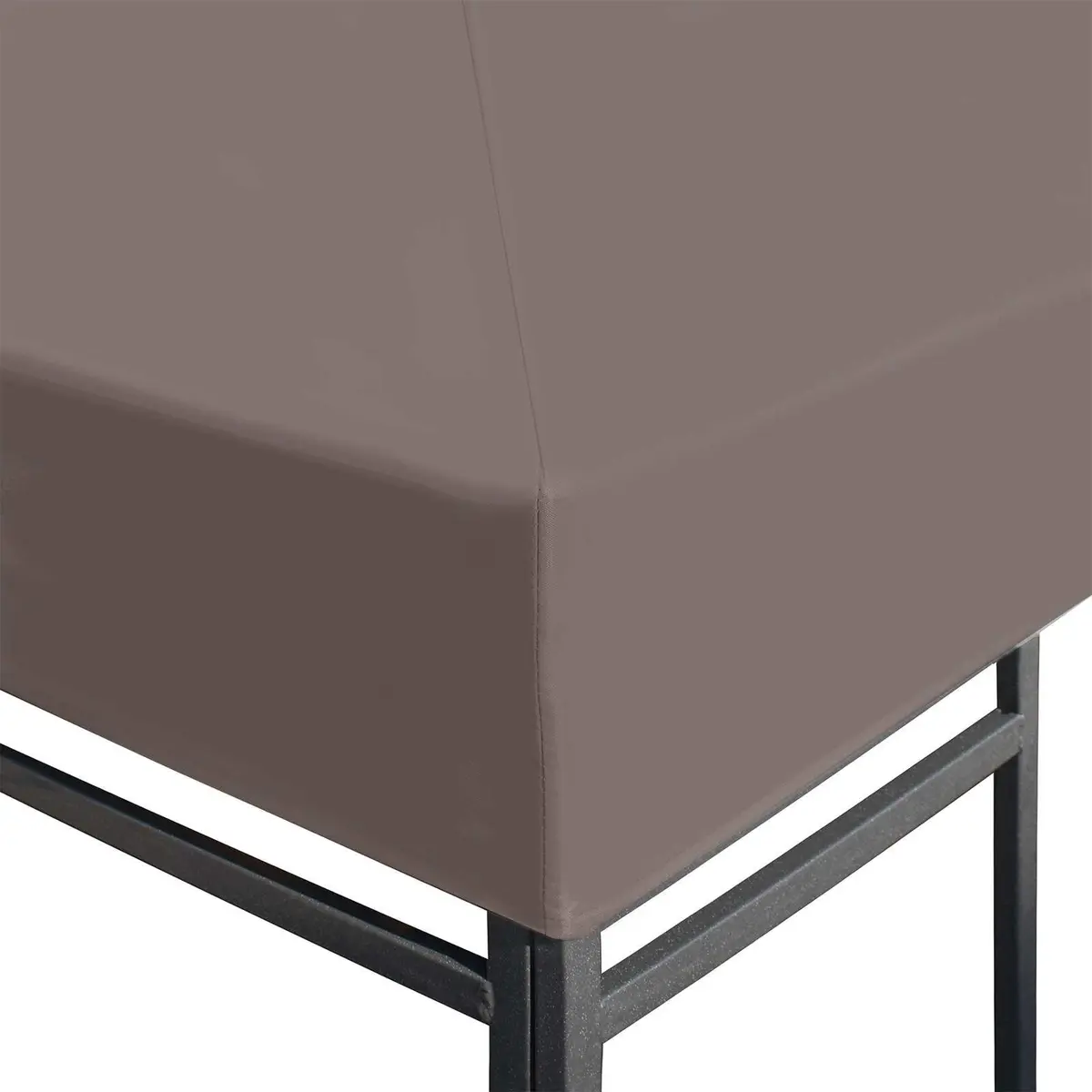 Gazebo Cover Outdoor Patio 300x300cm Taupe Waterproof Collapsible
