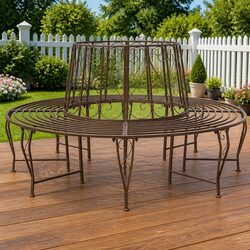 Specifications of the Round Tree Bench for 8 People