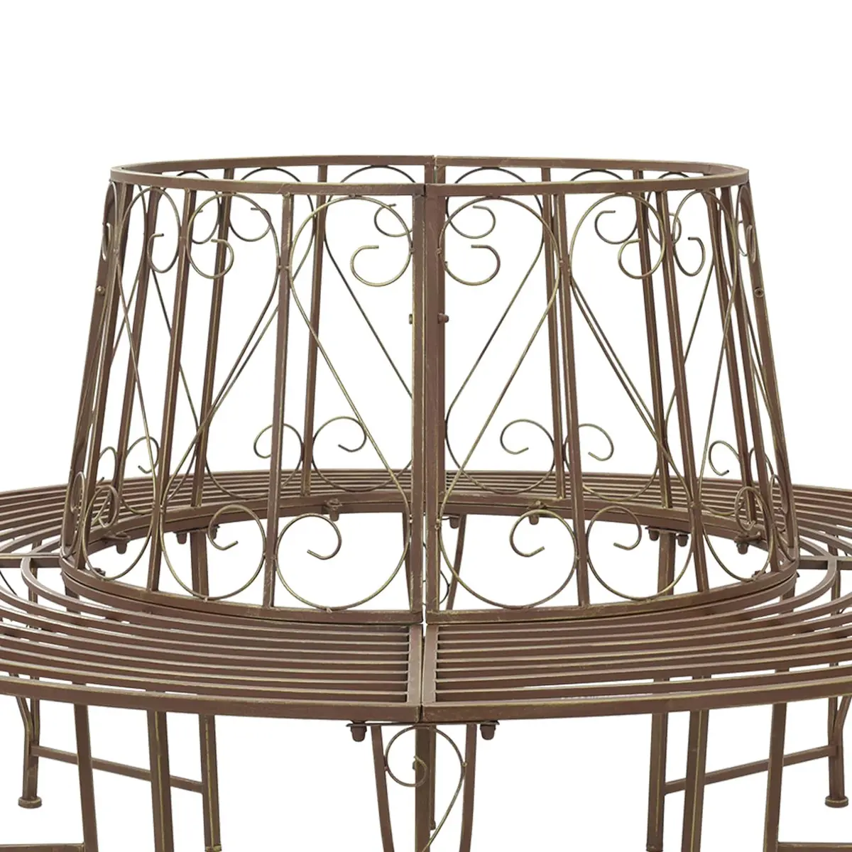 Round Tree Bench Outdoor Garden Seating 160cm