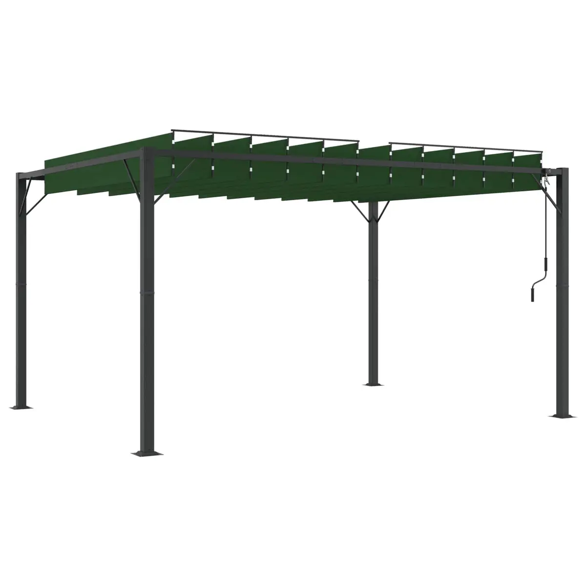 3 x 4 m Gazebo with Aluminium Frame and Polyester Canopy