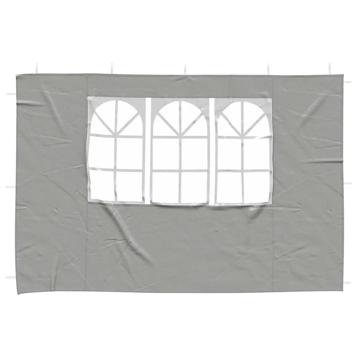 Party Tent Sidewall Outdoor Garden 300 x 195 cm Grey 2 Pieces