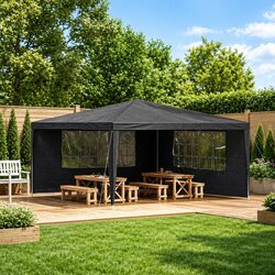 Specifications for Party Tent Sidewall 2 pcs 400 x 195 cm Anthracite
