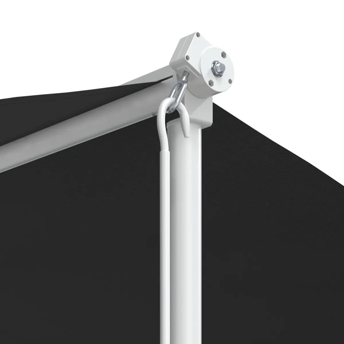 Free Standing Awning Outdoor Patio Garden Shade 5 x 3 m Anthracite Hand Crank