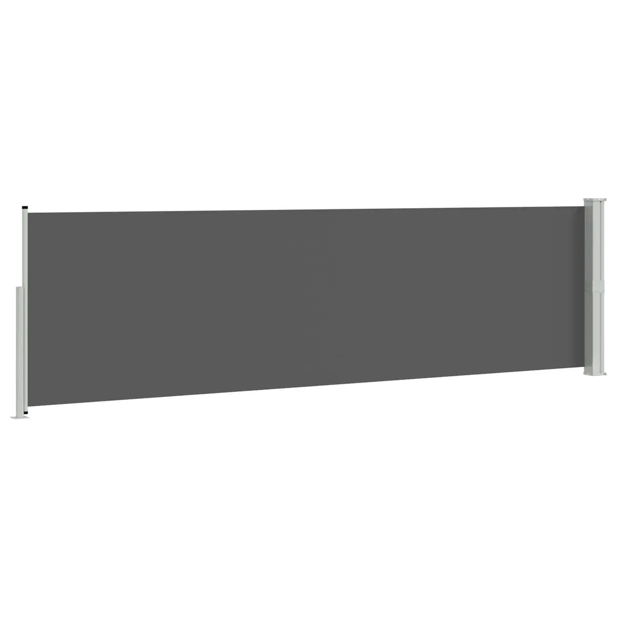 Retractable Side Awning 140 x 500 cm Outdoor Garden Patio Sunshade Privacy