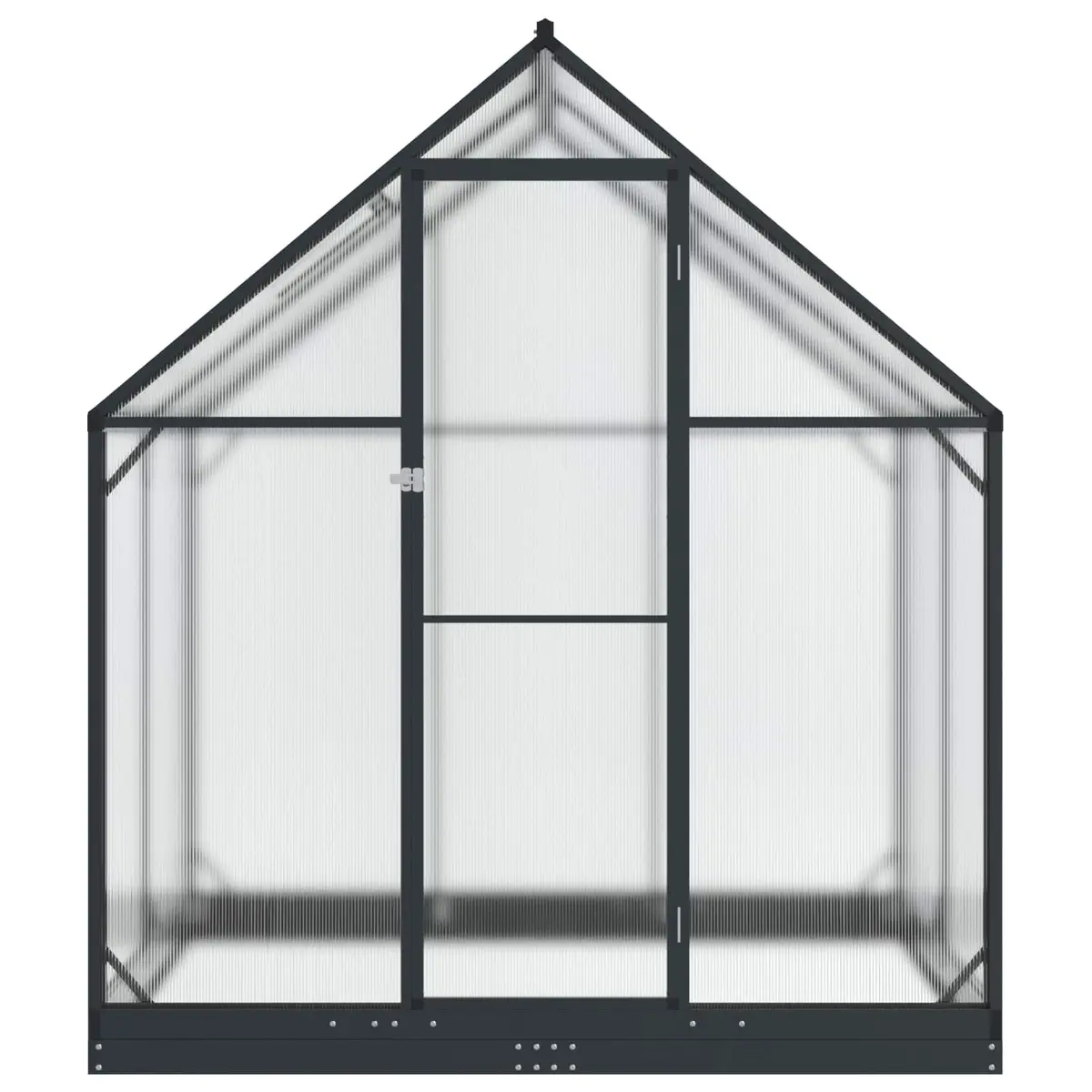 Garden Greenhouse Tunnel Outdoor Adjustable Height Anthracite