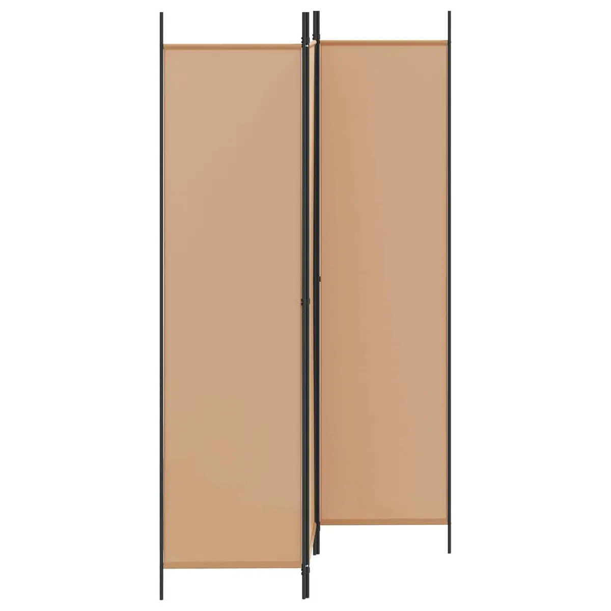 Beige Folding Room Divider 150x200cm