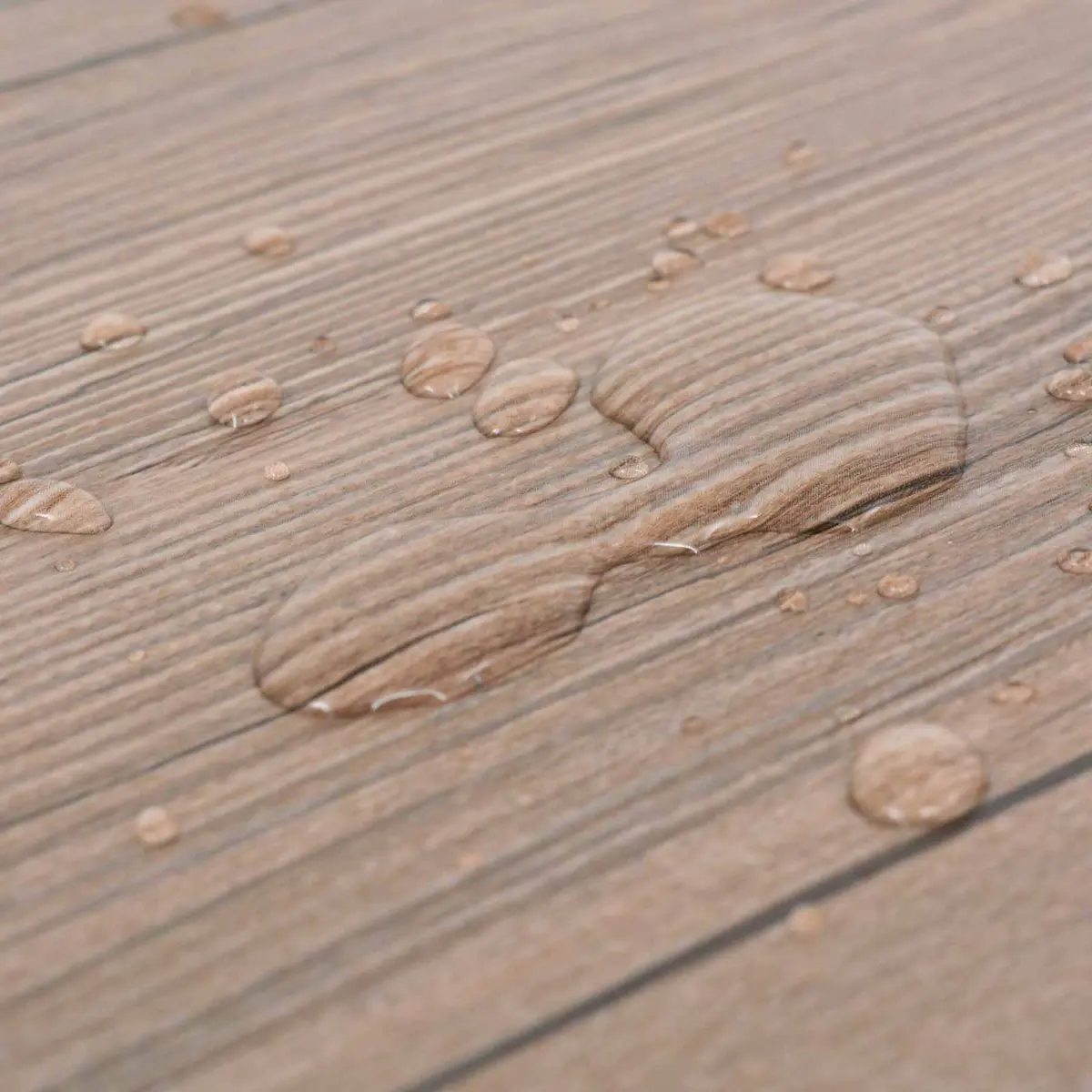 Self-Adhesive PVC Flooring Planks Indoor Use Brown 18 Piece