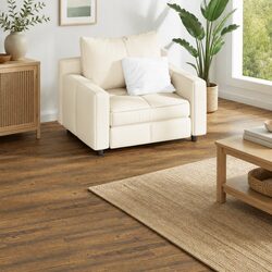 36 Self-Adhesive PVC Flooring Planks - Brown Wood Look, 5.02 m²