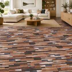 Self-Adhesive PVC Flooring Planks, 36 Count, 5.02 m²