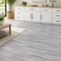 Self-Adhesive PVC Flooring Planks: 5.02m², 36 Pieces, Grey