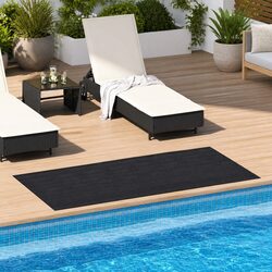 Black Rubber Floor Mat - Specs and Features
