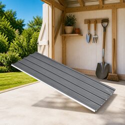 Technical Details: 12 Grey Roof Panels 129 x 45 cm