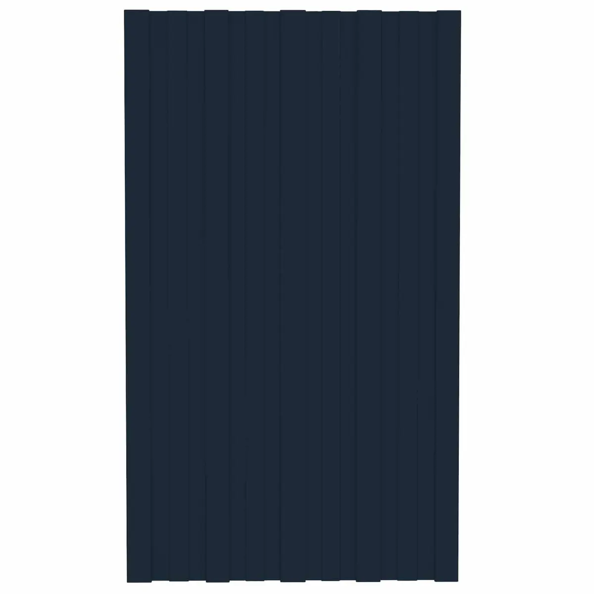 Roof Panels for Temporary Structures 80x45cm Anthracite Galvanised Steel 36 Piece