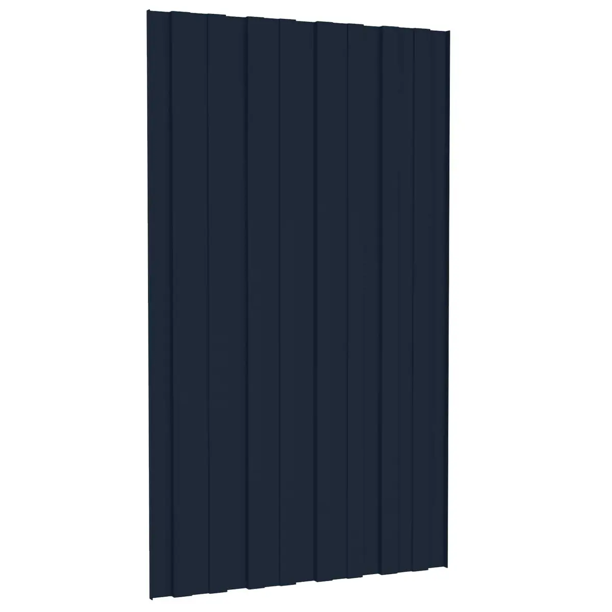 Roof Panels for Temporary Structures 80x45cm Anthracite Galvanised Steel 36 Piece