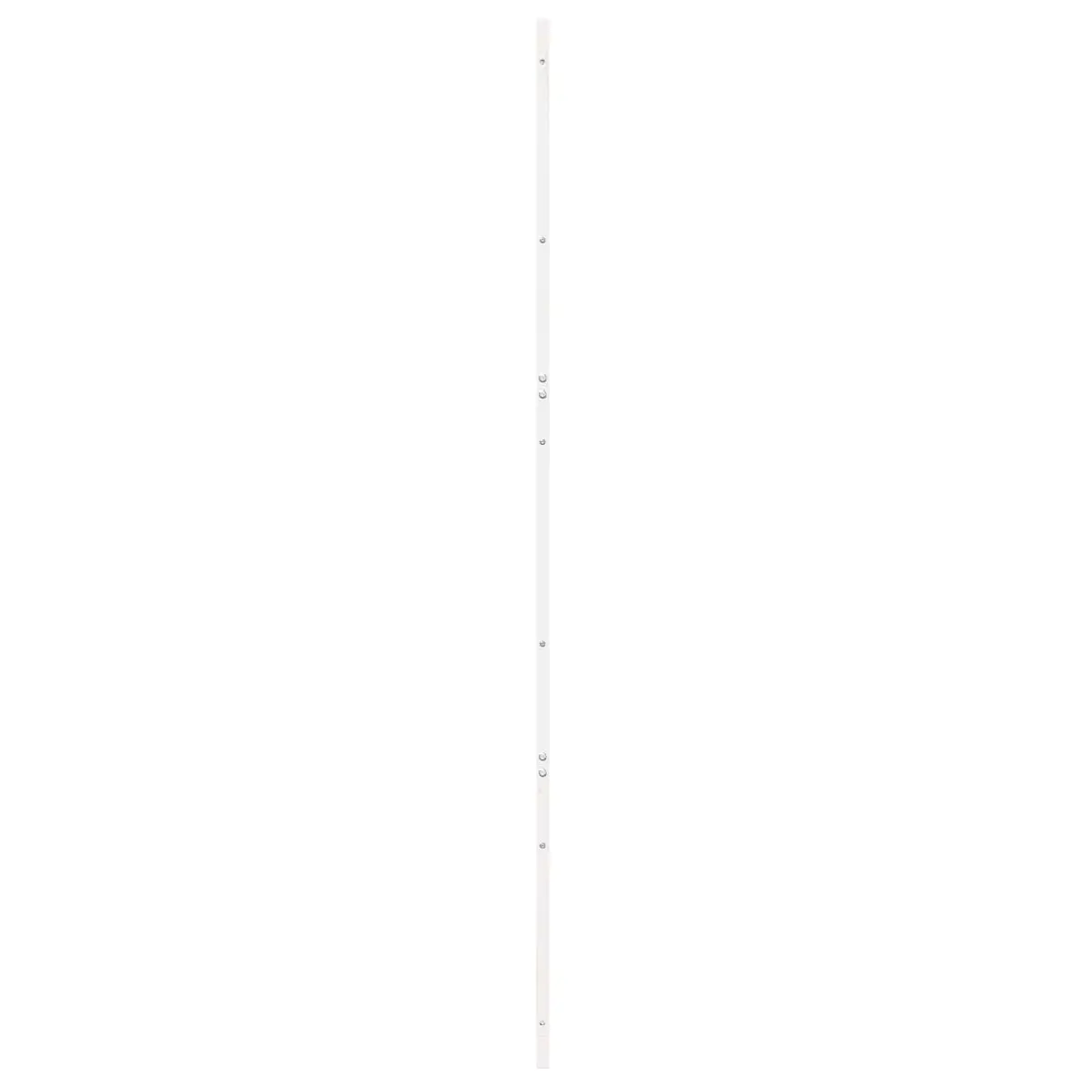 Sliding Barn Door Interior White Solid Pine Wood 100 x 208 cm