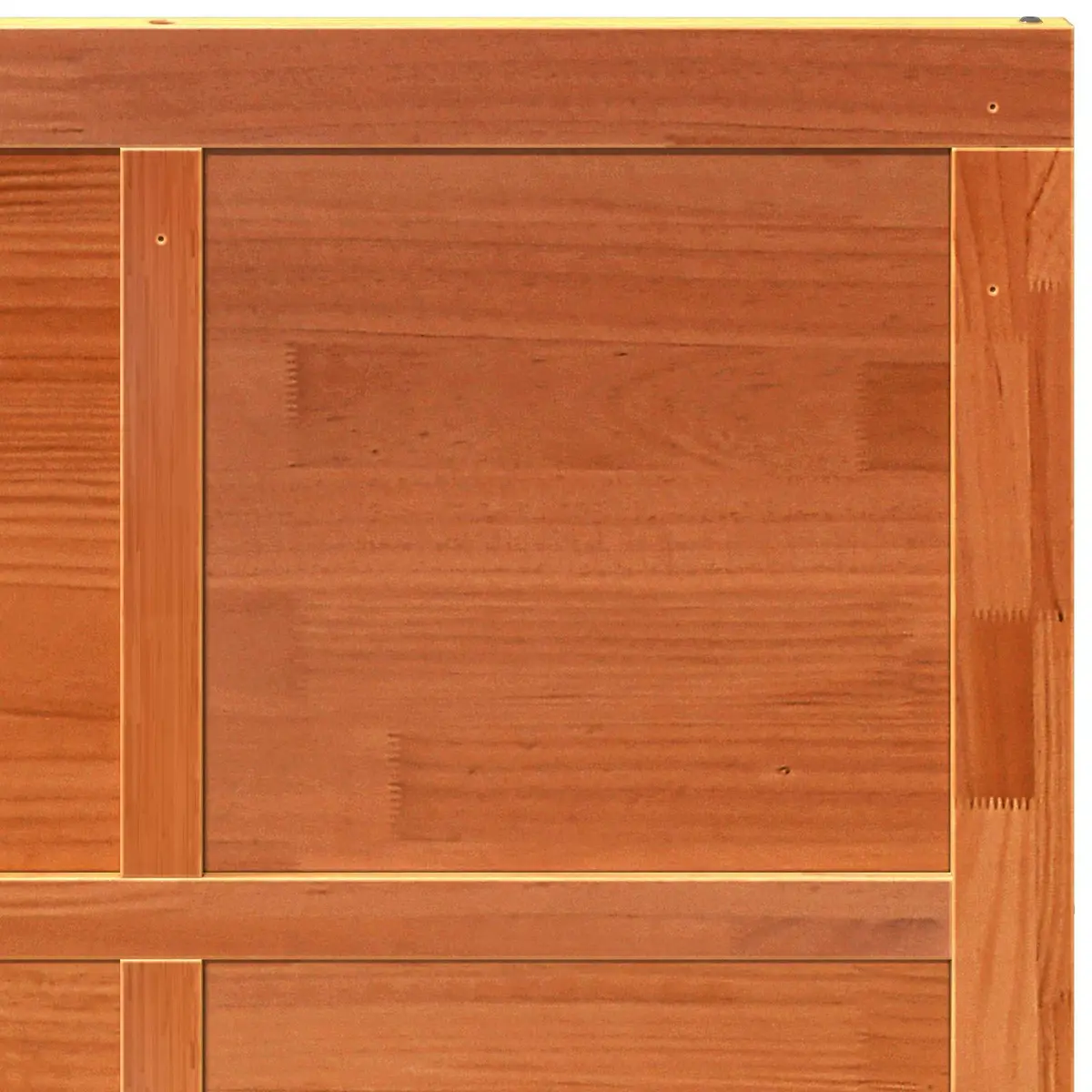 Solid Pine Barn Door Sliding Interior Rustic Brown 90 x 2.5 x 208 cm Space