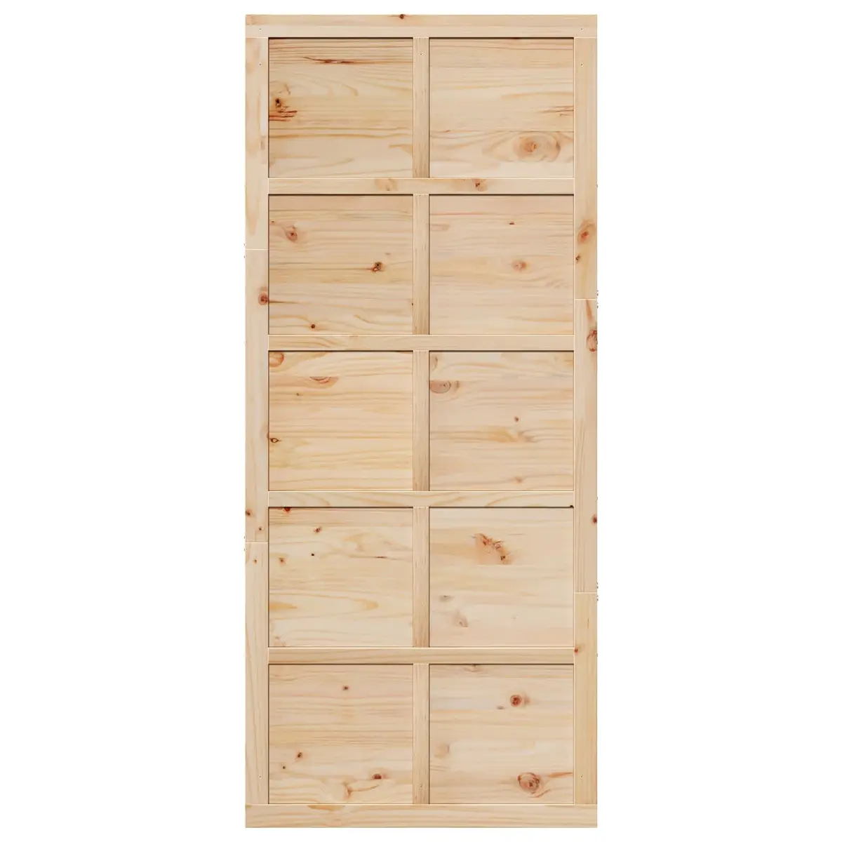 80cm Solid Pine Sliding Barn Door