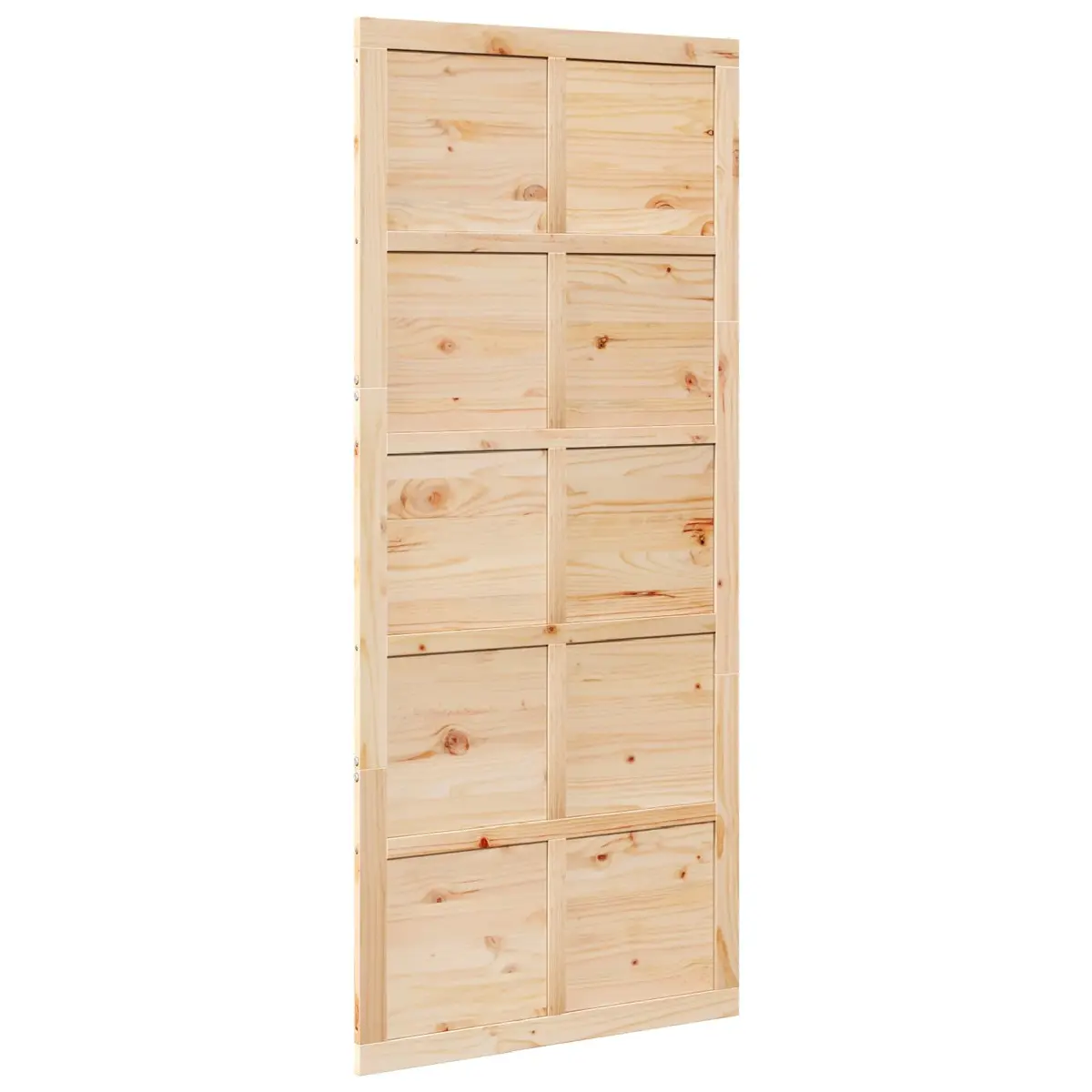 80cm Solid Pine Sliding Barn Door
