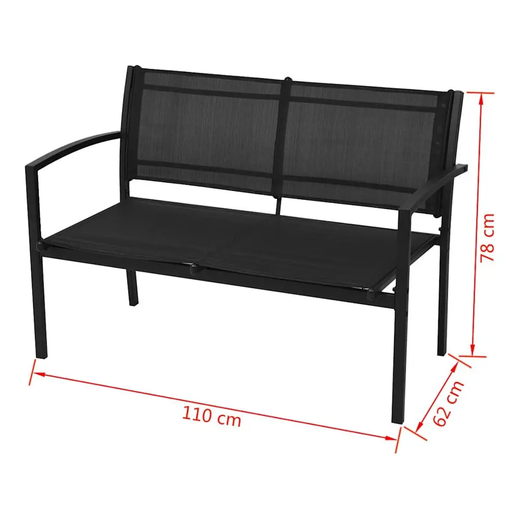 4 Piece Outdoor Garden Lounge Set
