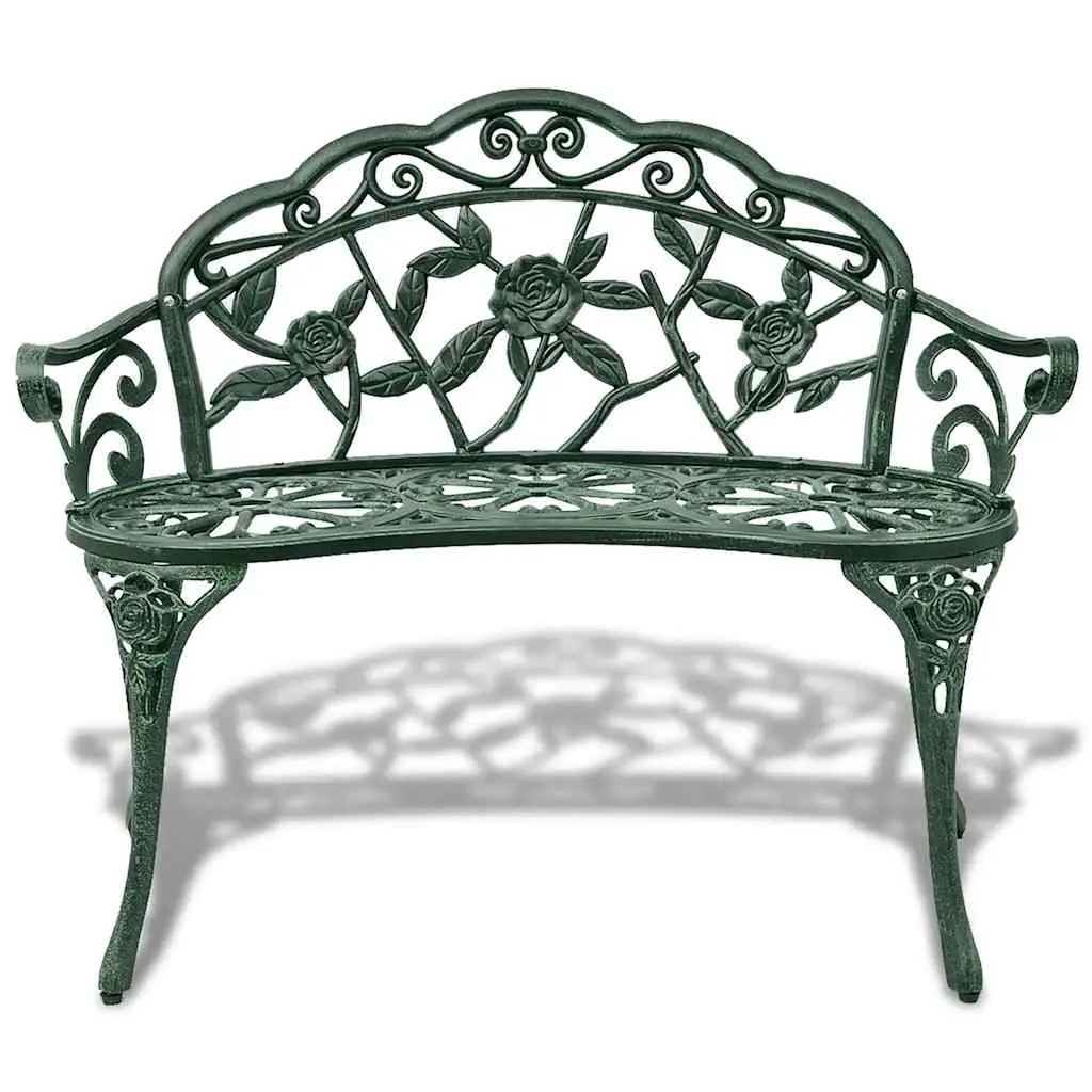 100cm Green Garden Bench