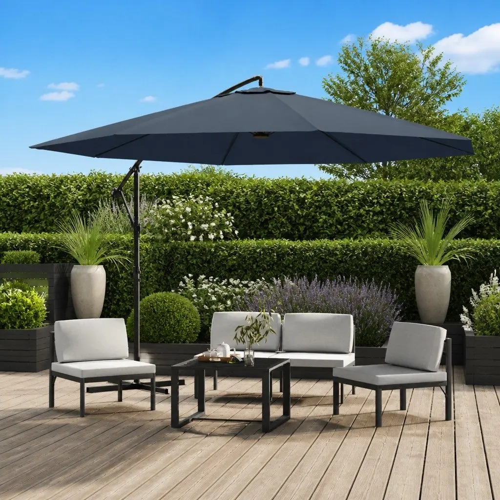 3.5m Cantilever Garden Parasol