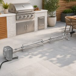 Specifications of the 1000mm Motor Rotisserie Spit Set