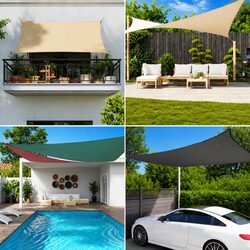Specifications for Triangular Sunshade Sail: 3.6m Protection