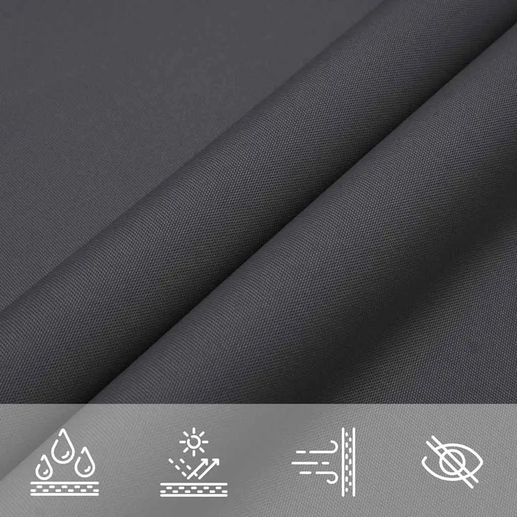 Sunshade Sail Triangular Outdoor Garden Patio Terrace Balcony Protection 3.6m