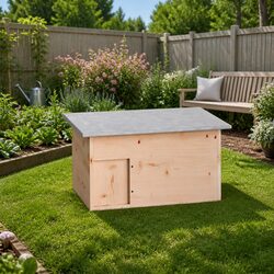 Wooden Hedgehog House Dimensions and Features