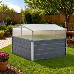 Greenhouse Specifications: 100x100x85 cm Galvanised Steel PC