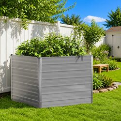 Specifications of Raised Garden Bed 100x100x77 cm